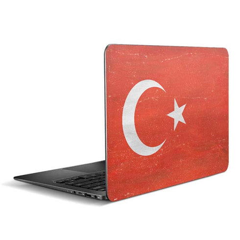 Turkish Flag Distressed Zenbook UX305FA 13.3in Skin