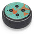 Turquoise and Orange Marble Amazon Echo Dot Skin