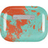 Turquoise and Orange Marble AirPods Skins