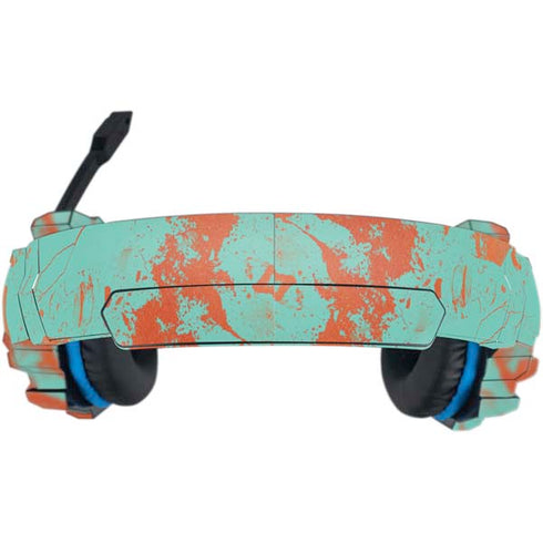 Turquoise and Orange Marble BENGOO G9000 Skin