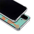 Turquoise and Orange Marble Galaxy A36 5G Clear Case