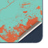 Turquoise and Orange Marble Galaxy A36 5G Skin