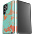 Turquoise and Orange Marble Galaxy S23 Ultra Pro Case