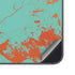 Turquoise and Orange Marble Galaxy S25 Skin