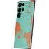 Turquoise and Orange Marble Galaxy S24 Ultra Skin