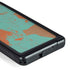 Turquoise and Orange Marble Galaxy S24 Ultra Waterproof Case
