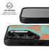 Turquoise and Orange Marble Galaxy S26 Kickstand Case