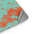 Turquoise and Orange Marble Apple iPad Air Skin