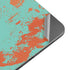 Turquoise and Orange Marble Apple iPad Mini Skin
