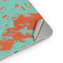 Turquoise and Orange Marble iPad Pro 13in M4 (2024) Skin
