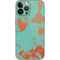 Turquoise and Orange Marble iPhone 15 Pro Max Skin