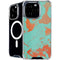 Turquoise and Orange Marble iPhone 16 Pro Max MagSafe Case