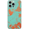 Turquoise and Orange Marble iPhone 16 Pro Max Skin