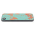 Turquoise and Orange Marble iPhone 16e Skin