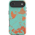 Turquoise and Orange Marble iPhone 17 Air Impact Case