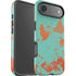 Turquoise and Orange Marble iPhone 17 Air Impact Case