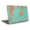 Turquoise and Orange Marble Dell Latitude Skin