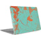 Turquoise and Orange Marble Apple MacBook Air Skin
