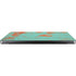Turquoise and Orange Marble Apple MacBook Pro 14-inch Skin