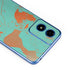 Turquoise and Orange Marble Moto G Play 4G (2024) Skin