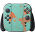 Turquoise and Orange Marble Nintendo Switch 2 (2025) with Joy-Con Skin