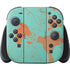 Turquoise and Orange Marble Nintendo Skins