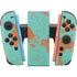 Turquoise and Orange Marble Nintendo Switch 2 (2025) Joy-Con Controller Skin