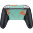 Turquoise and Orange Marble Nintendo Switch 2 (2025) Pro Controller Skin