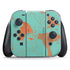 Turquoise and Orange Marble Nintendo Skins