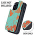 Turquoise and Orange Marble Otterbox Defender iPhone Skin