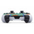 Turquoise and Orange Marble PS5 DualSense Edge Pro Controller Skin
