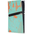 Turquoise and Orange Marble PlayStation PS5 Skins