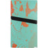 Turquoise and Orange Marble PS5 Pro Console Skin