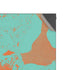 Turquoise and Orange Marble XBox Series X Digital Edition Console Skin