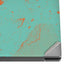 Turquoise and Orange Marble Dell XPS Skin