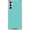Turquoise Gabb Phone 4 Clear Case