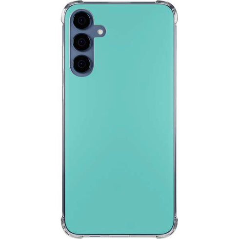 Turquoise Galaxy A55 5G Clear Case
