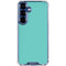 Turquoise Galaxy S25 Clear Case