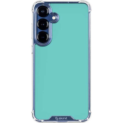 Turquoise Galaxy S25 Plus Clear Case