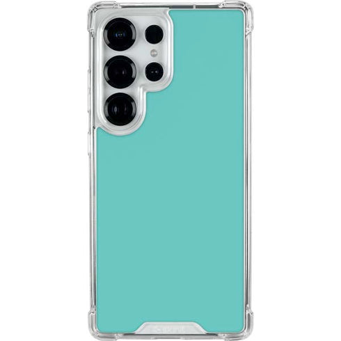 Turquoise Galaxy S25 Ultra Clear Case