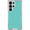 Turquoise Galaxy S25 Ultra Clear Case