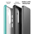 Turquoise Galaxy S26 Plus Impact Case