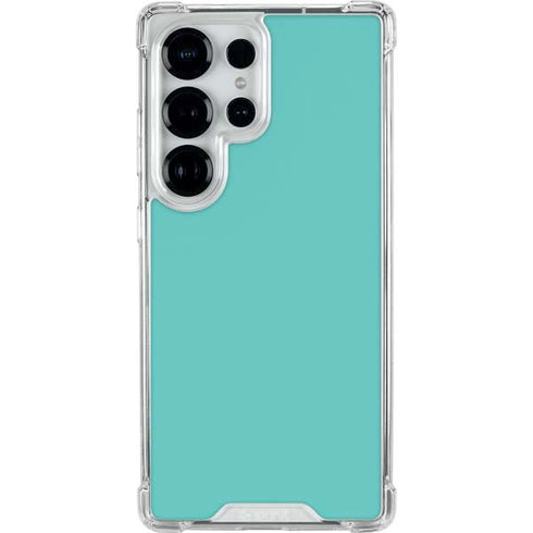 Turquoise Galaxy S26 Ultra Clear Case