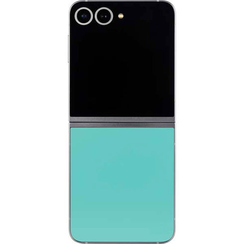 Turquoise Galaxy Z Flip6 Skin