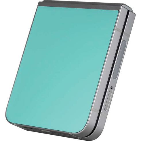 Turquoise Galaxy Z Flip6 Skin