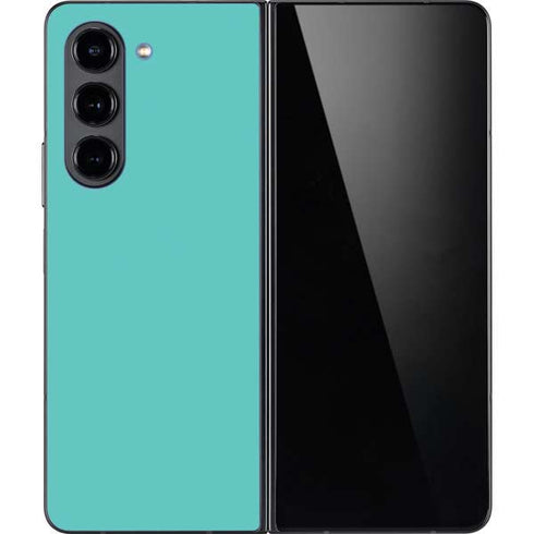 Turquoise Galaxy Z Fold5 5G Skin