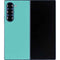 Turquoise Galaxy Z Fold6 Skin