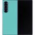 Turquoise Galaxy Z Fold6 Skin