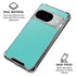 Turquoise Google Pixel 10 Clear Case