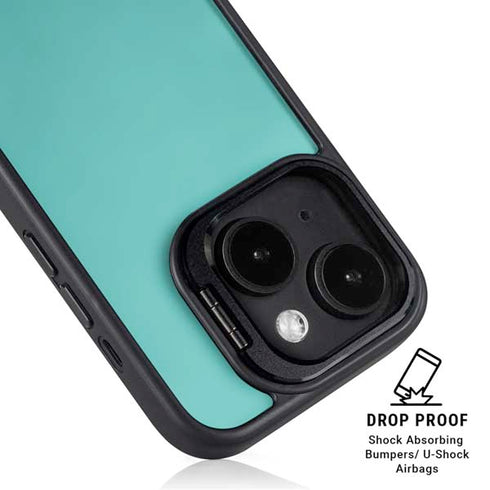 Turquoise iPhone 15 Plus Kickstand Case